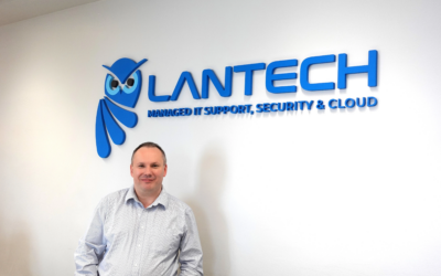 Lantech welcomes Ian McGarvey, Service Operations Manager, as new key hire following a year of prestigious awards and significant growth