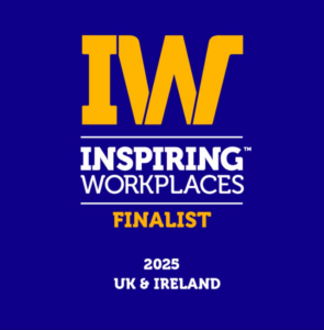 Inspiring Workplace Awards Finalist for 2025 in the UK and Ireland.