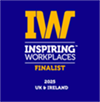 Inspiring workplaces finalist for 2025 in UK and Ireland